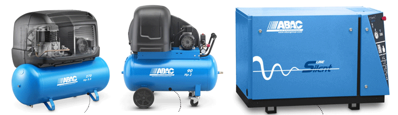 silenced ABAC piston compressors | air compressor | air power UK